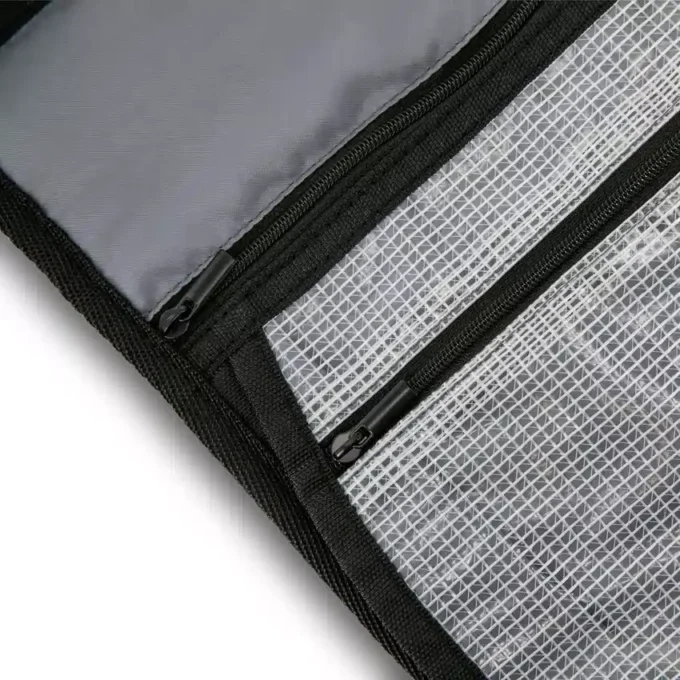 Kit de viaje con carpeta colgante